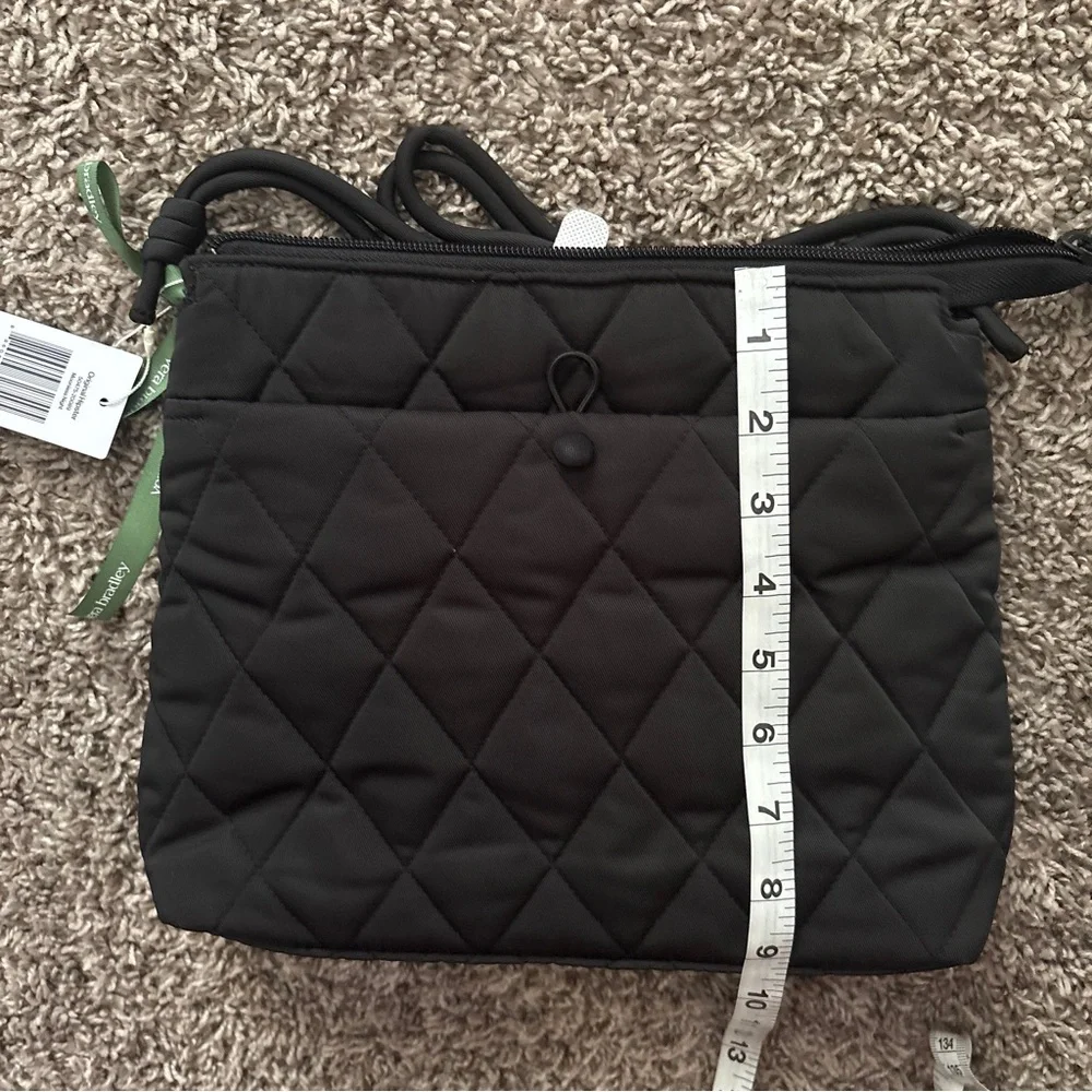 Vera Bradley Black Quilted Crossbody Bag